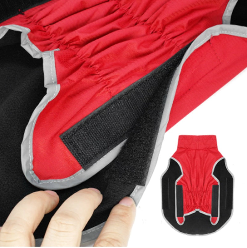 KFX-2002237 Reflective Waterproof Winter Jacket for Small to Large Dogs - Perfect for Bulldogs and French Bulldogs