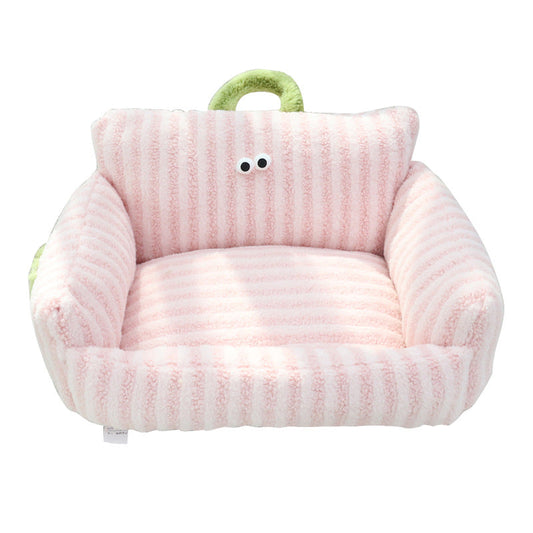 KFX-2003901 Cozy Big Eye Dog Sofa Nest in Multiple Colors and Sizes