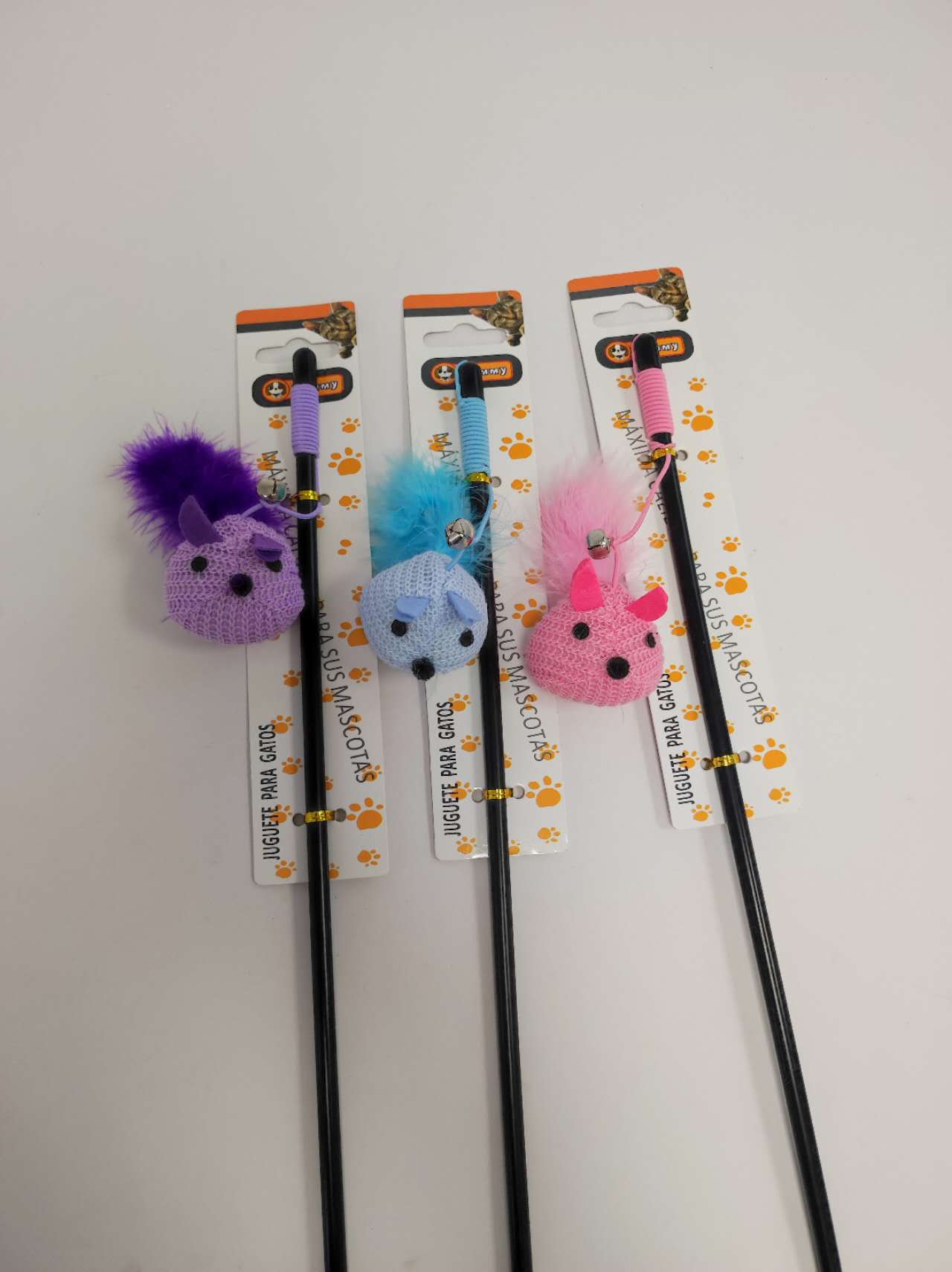 KFX-2004669 Interactive Mouse Cat Teaser Toy for Engaging Playtime