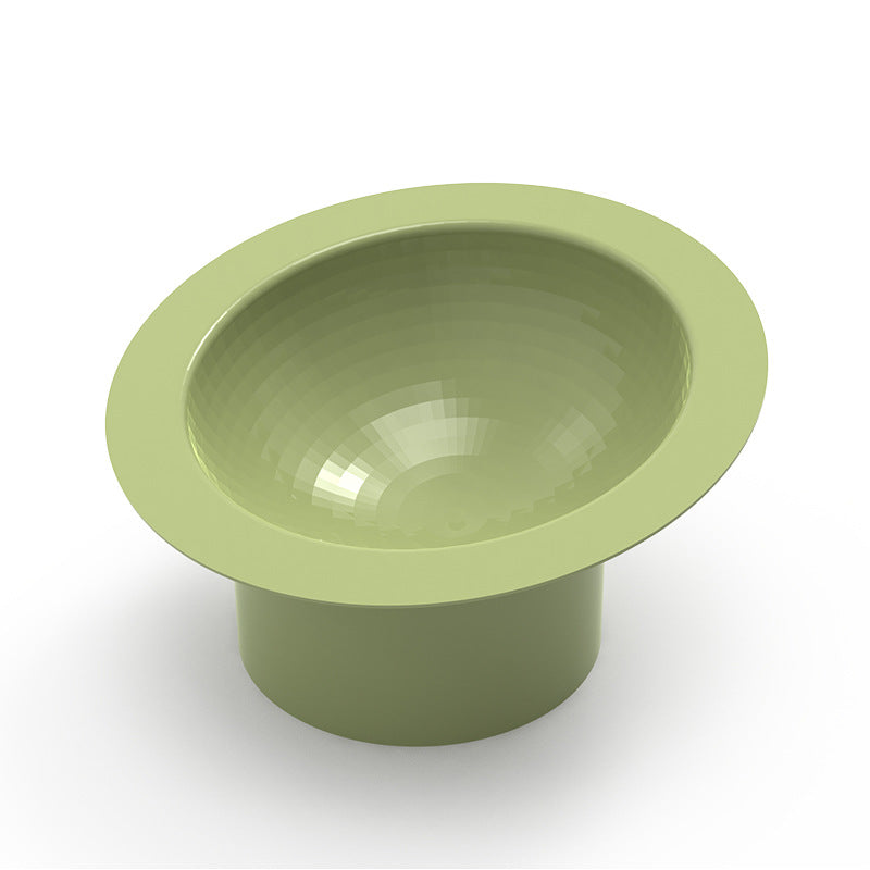 KFX-2005821 Oblique Opening Large Cat Bowl with Neck Protection in Multiple Colors