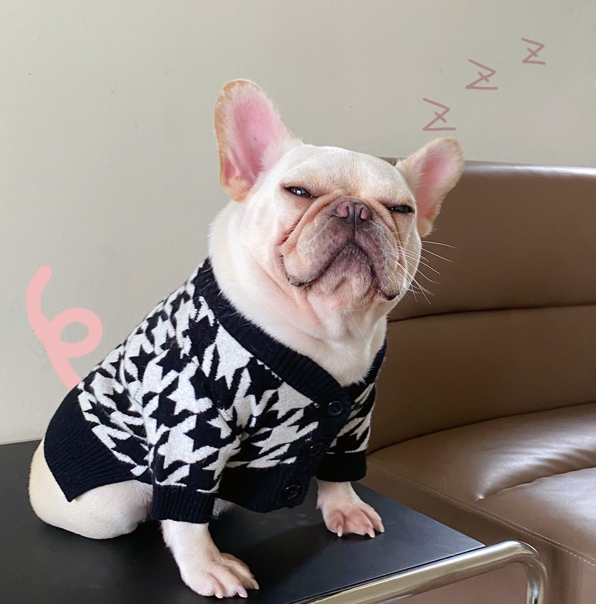 KFX-2013373 Cozy Wool Sweater for Dogs and Cats - Perfect for Fall and Winter Wear