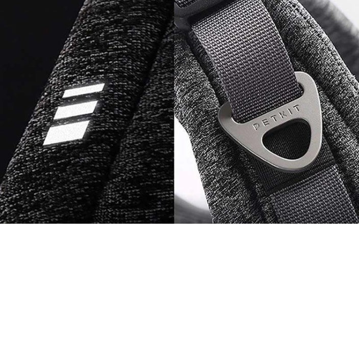 KFX-2014653 Adjustable Dog Rope Collar in Hemp Gray - Easy Attach Carabiner, Available in XS, S, M
