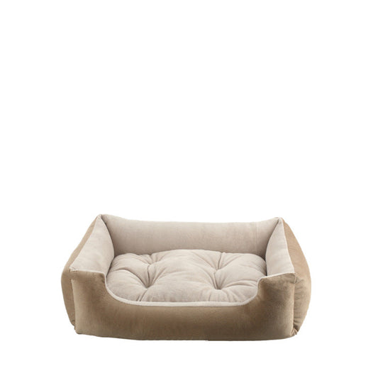 KFX-2019389 Plush Pet Sofa Bed Cushion for Dogs and Cats, Various Sizes Available