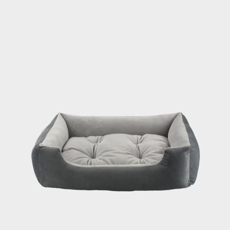 KFX-2019389 Plush Pet Sofa Bed Cushion for Dogs and Cats, Various Sizes Available