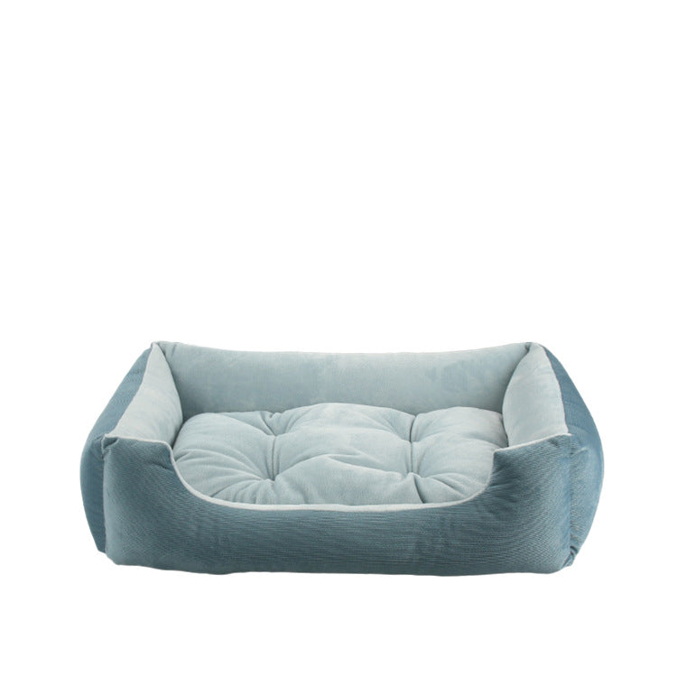 KFX-2019389 Plush Pet Sofa Bed Cushion for Dogs and Cats, Various Sizes Available