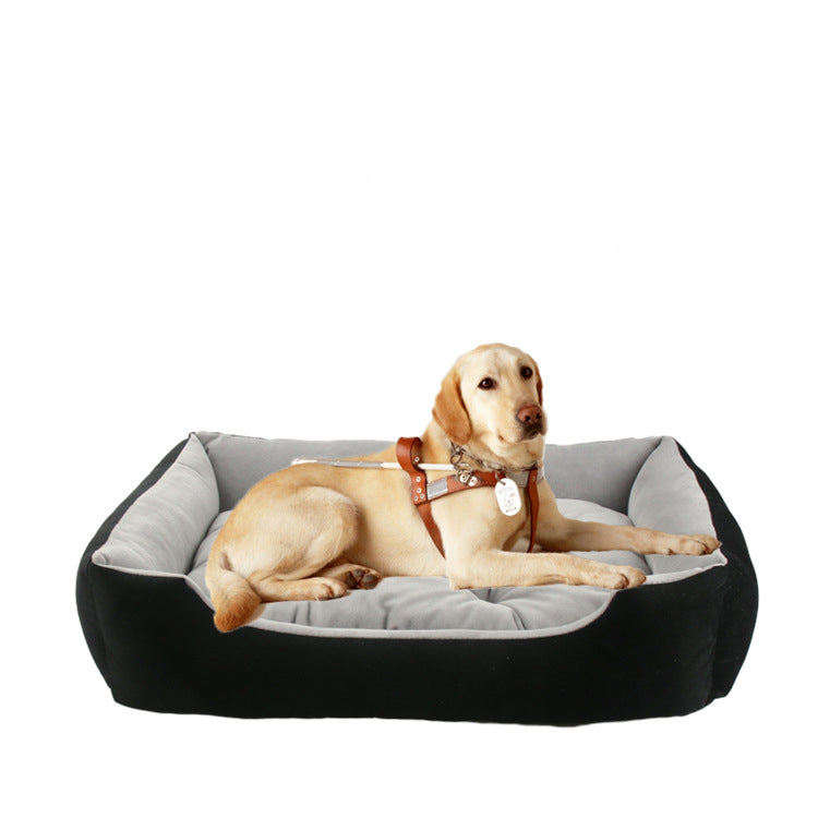 KFX-2019389 Plush Pet Sofa Bed Cushion for Dogs and Cats, Various Sizes Available