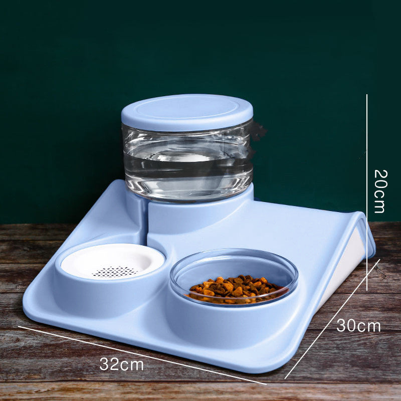 KFX-2021309 Automatic Mobile Water Feeder with Dual Bowl Design for Pets