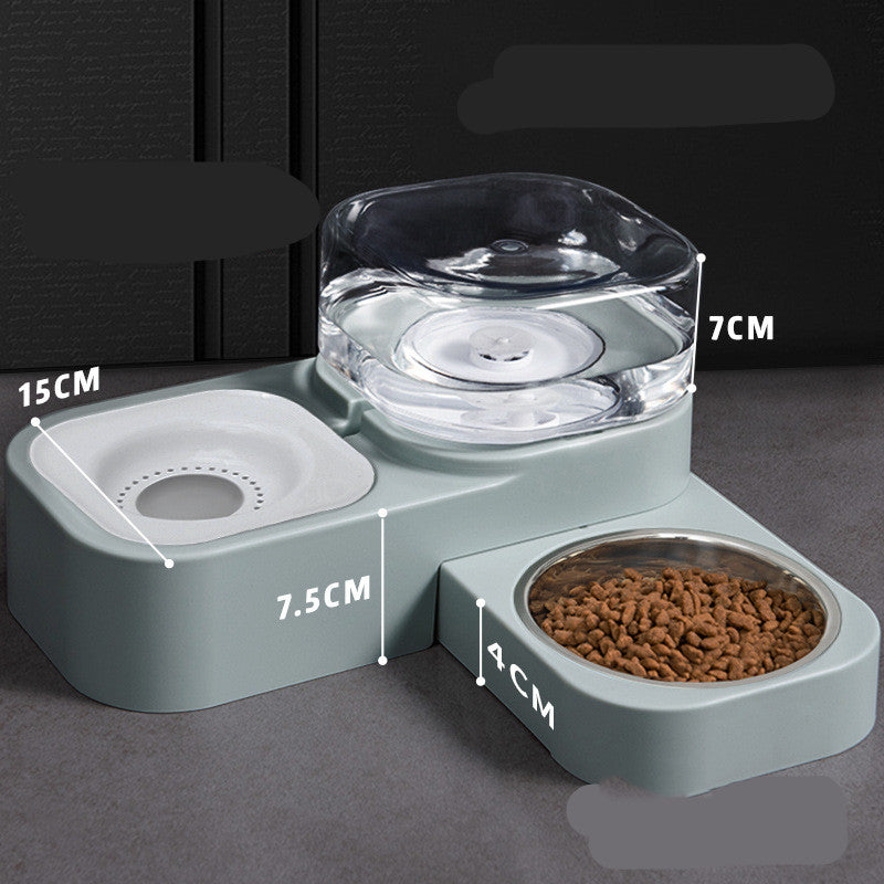 KFX-2021309 Automatic Mobile Water Feeder with Dual Bowl Design for Pets