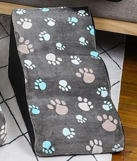KFX-2024381 Non-slip Pet Step Ladder for Small Dogs and Kittens - Removable and Washable Design, Multiple Colors Available