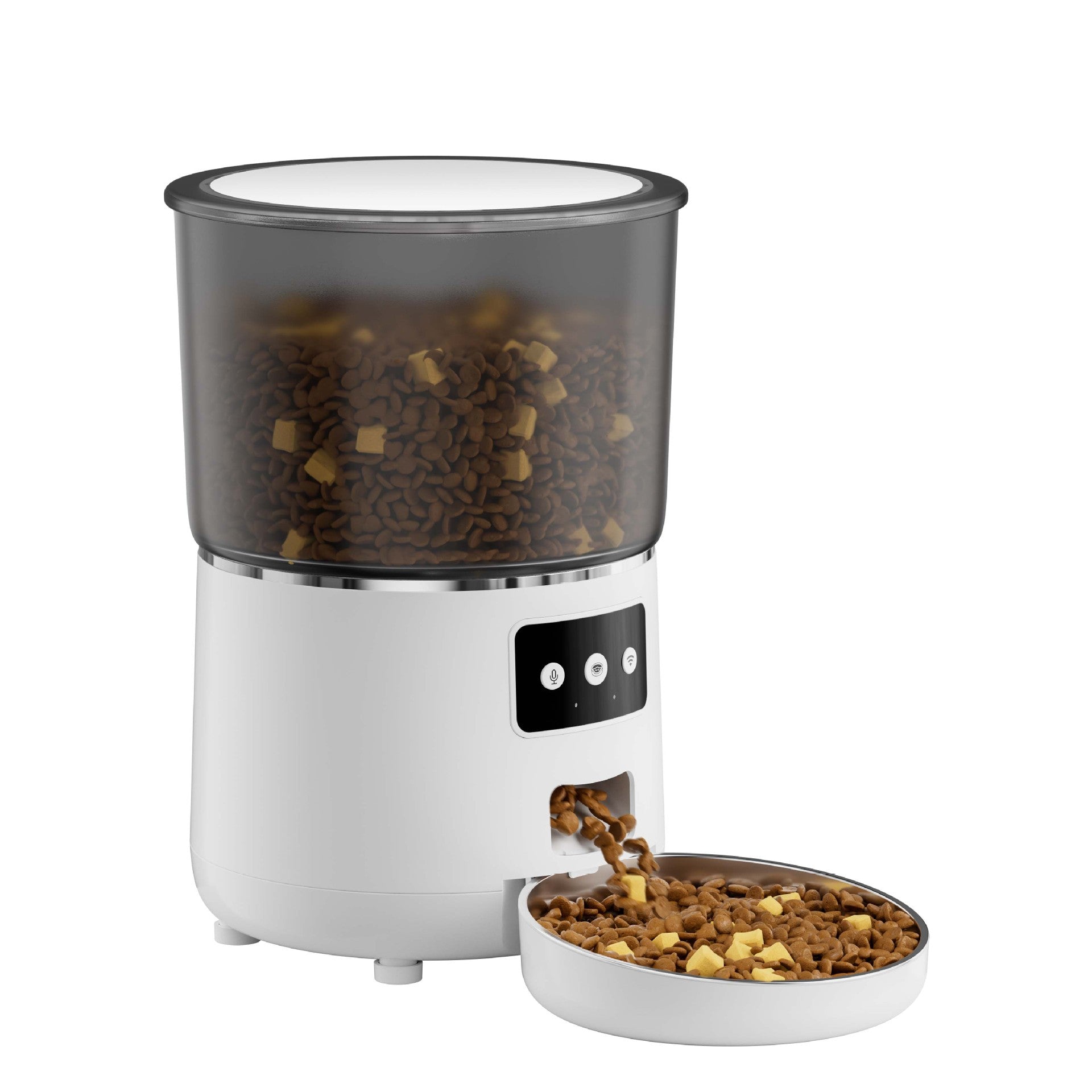 KFX-2024893 Automatic 4L Pet Feeder for Dogs and Cats with Smart Graffiti APP Control