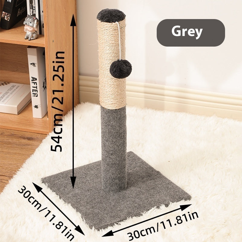KFX-2027069 Vertical Sisal Cat Scratch Board - Durable and Wear-Resistant Design
