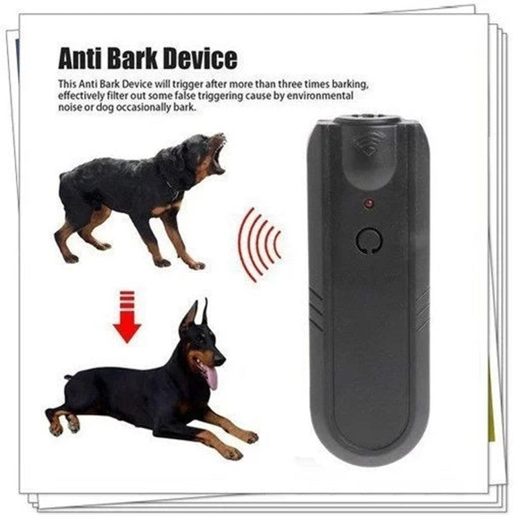 KFX-2027709 Ultrasonic Dog Repeller and Animal Training Device for Anti-Barking Control