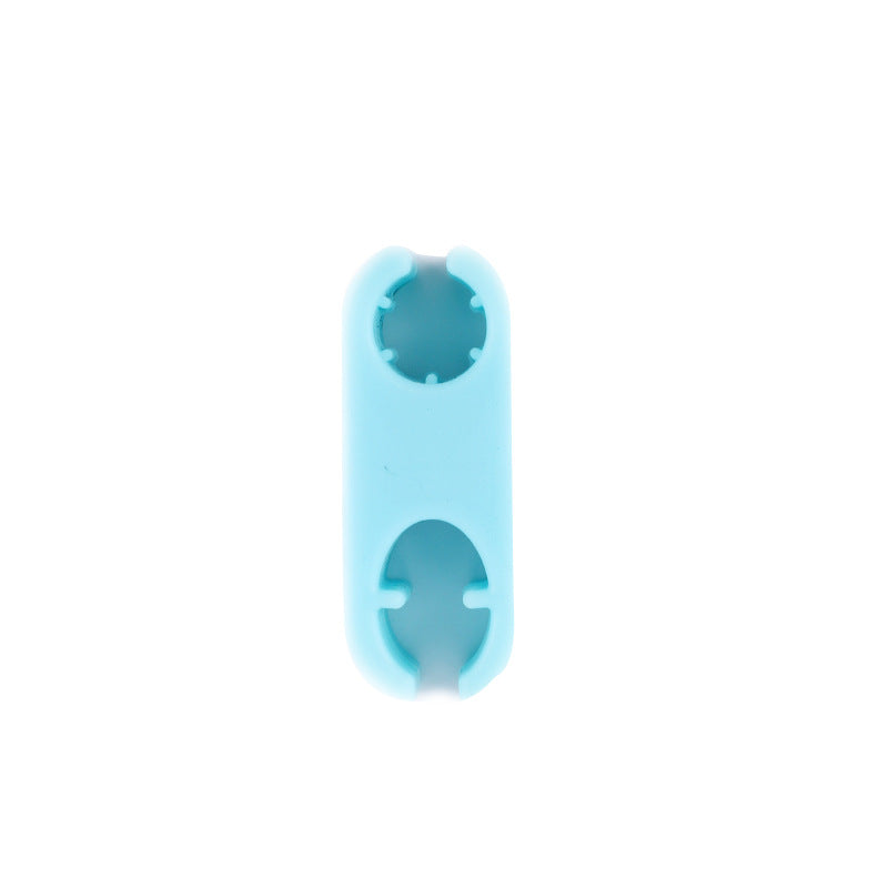 KFX-2028477 Pet Selfie Clip Camera Lens - Silicone Accessory for Capturing Moments in Blue or Pink