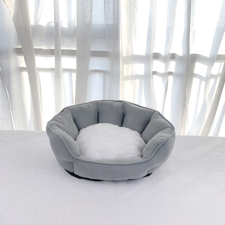 KFX-2030909 Plush Thickened Pet Litter Shelter for Dogs and Cats - Multiple Colors Available