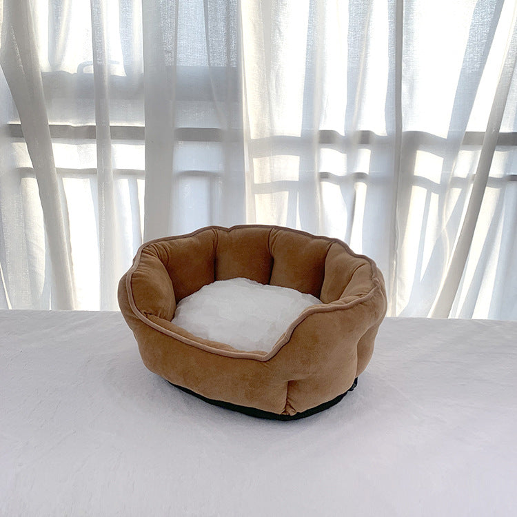 KFX-2030909 Plush Thickened Pet Litter Shelter for Dogs and Cats - Multiple Colors Available