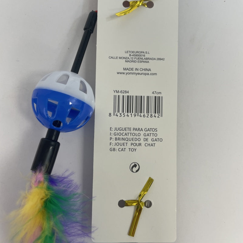 KFX-2031677 Whimsical Cat Toy with Interactive Features for Playful Entertainment