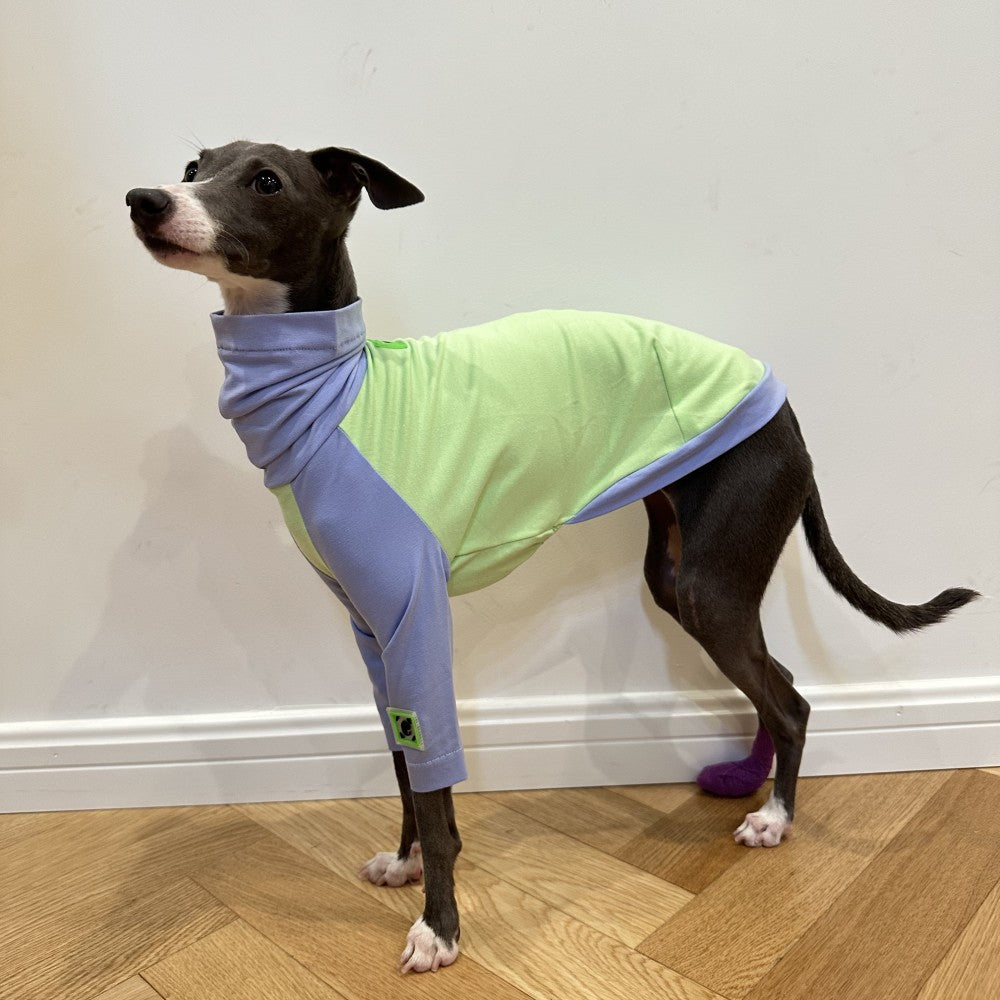 KFX-2037181 Fluorescent Green Cotton Dog Vest for Linton Terriers - Multiple Sizes Available