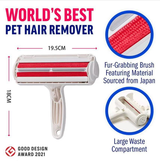 KFX-2038205 Pet Hair Picker Roller for Dogs and Cats - Effective Hair Remover Tool