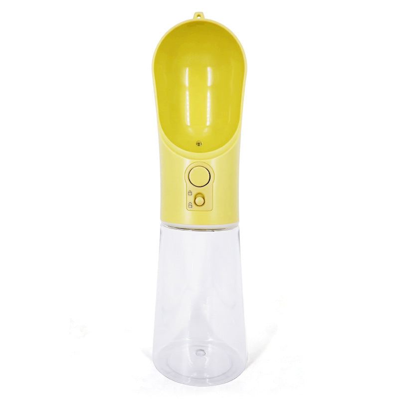 KFX-2038461 Transparent PET Cat Water Bottle with Activated Carbon Filtration - 360ml Capacity