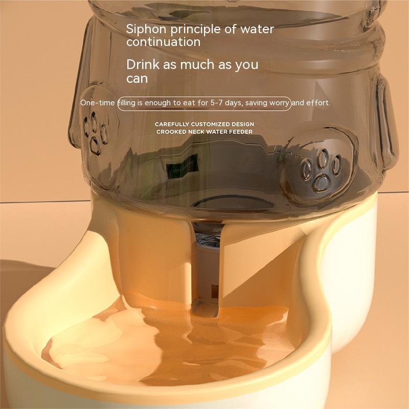 KFX-2038589 Automatic Anti-Tumble Pet Feeder and Water Dispenser in Multiple Colors