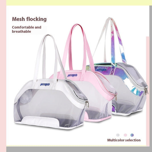 KFX-2038845 Moorpet Cat Outing Carry Bag - Medium Leather Pet Carrier in Multiple Colors