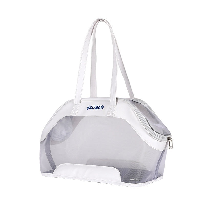 KFX-2038845 Moorpet Cat Outing Carry Bag - Medium Leather Pet Carrier in Multiple Colors