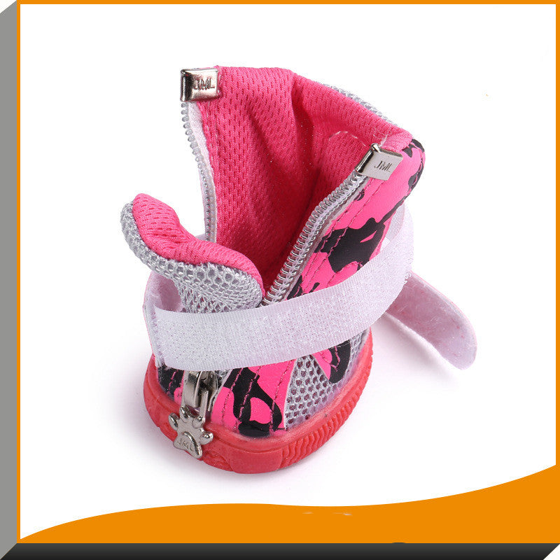 KFX-2039229 Breathable Casual Net Shoes for All - Durable Synthetic Leather with Reflective Details
