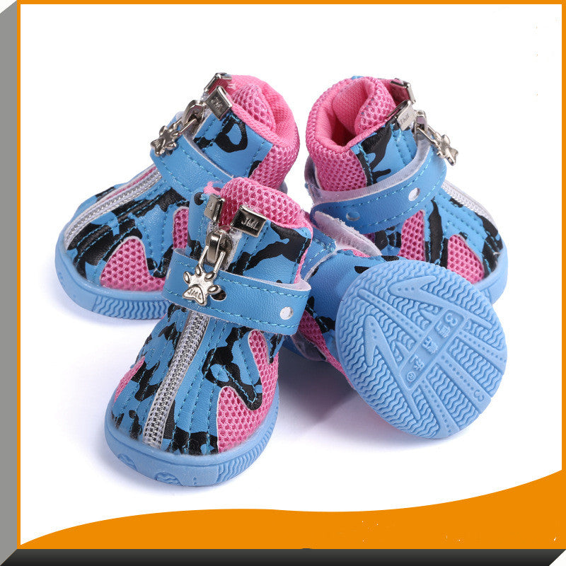 KFX-2039229 Breathable Casual Net Shoes for All - Durable Synthetic Leather with Reflective Details