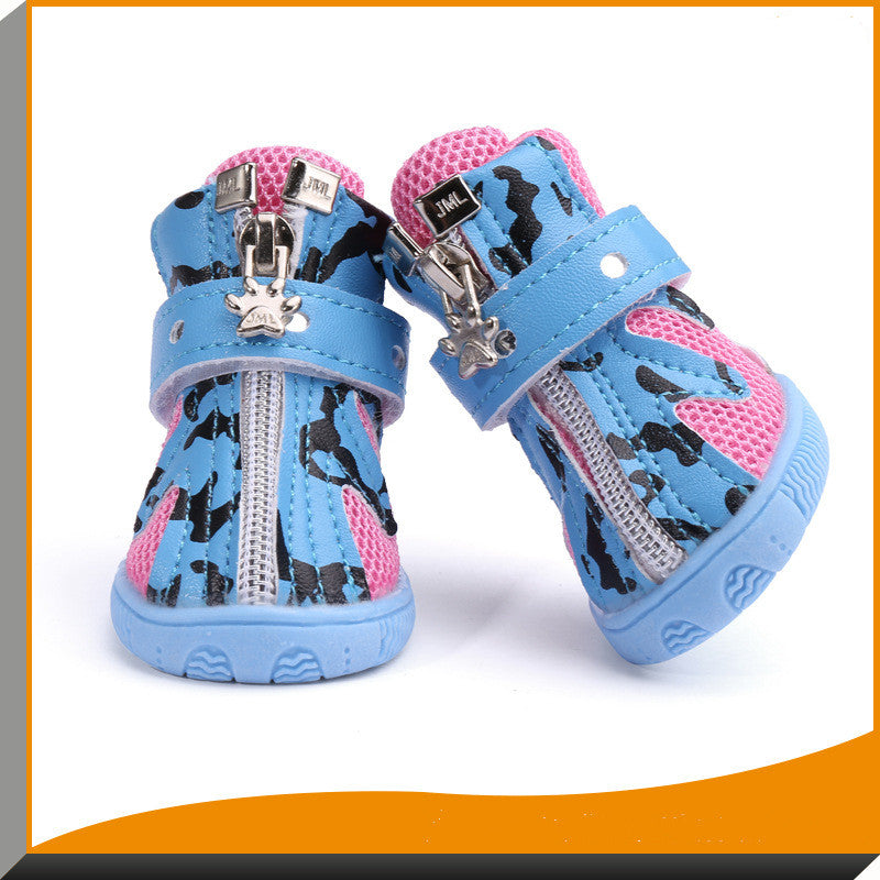 KFX-2039229 Breathable Casual Net Shoes for All - Durable Synthetic Leather with Reflective Details