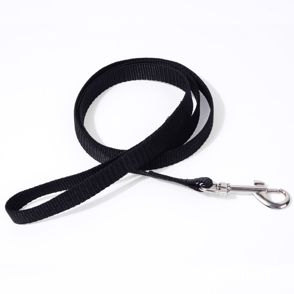 KFX-2042173 Multicolor Nylon Dog Leash with Hand Hold - Available in Blue, Black, Red, Purple, Pink, Green