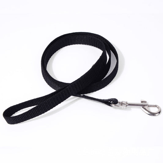 KFX-2042173 Multicolor Nylon Dog Leash with Hand Hold - Available in Blue, Black, Red, Purple, Pink, Green