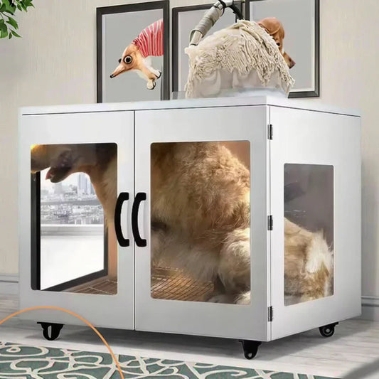 KFX-204563 Ultra Quiet 360 Intelligent Dog Hair Dryer with Smart Temperature Control, Eco-Friendly Design