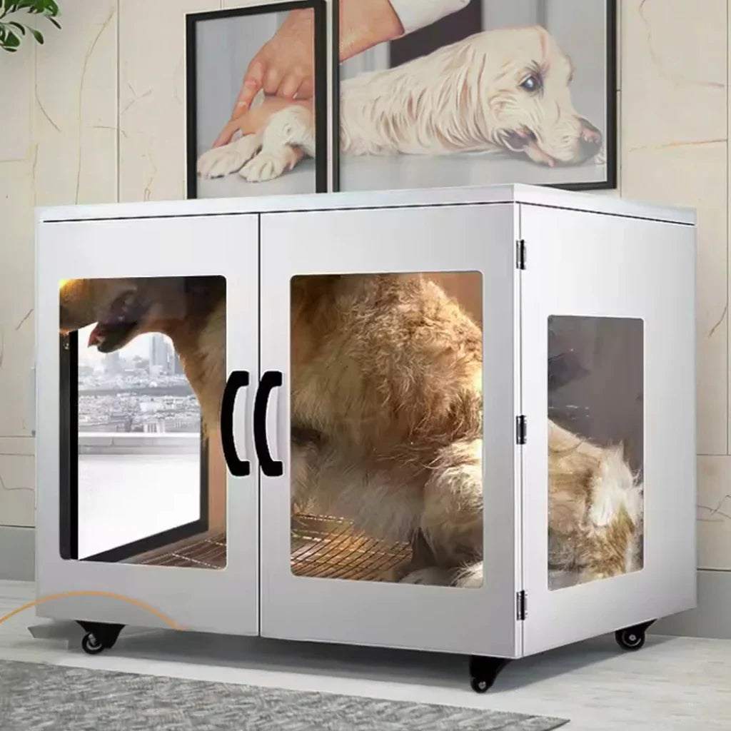 KFX-204563 Ultra Quiet 360 Intelligent Dog Hair Dryer with Smart Temperature Control, Eco-Friendly Design