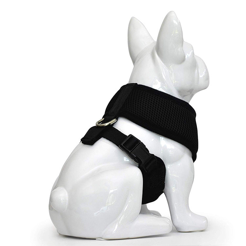 KFX-2047421 Adjustable Small Dog Walking Vest in Blue, Red, Gray - Multiple Sizes Available