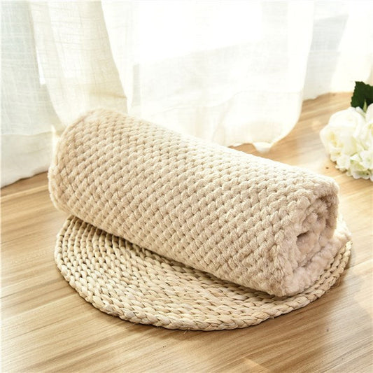 KFX-2053949 Plush Thickened Cat Nest Warm Sleeping Pad for Cozy Comfort in Multiple Colors