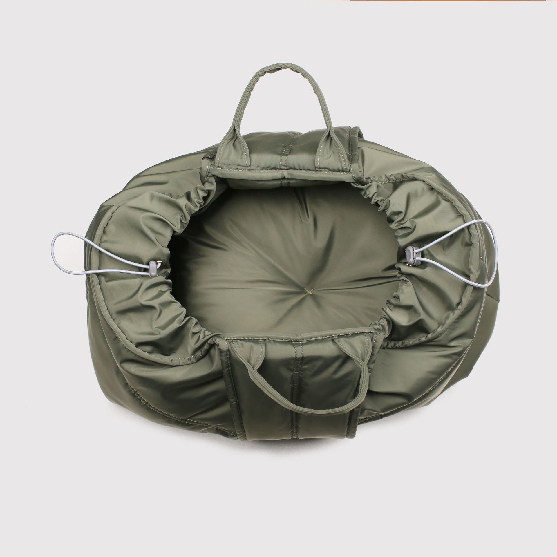 KFX-2056125 Large Capacity Solid Color Pet Carry Bag in Beige, Khaki, and Gray