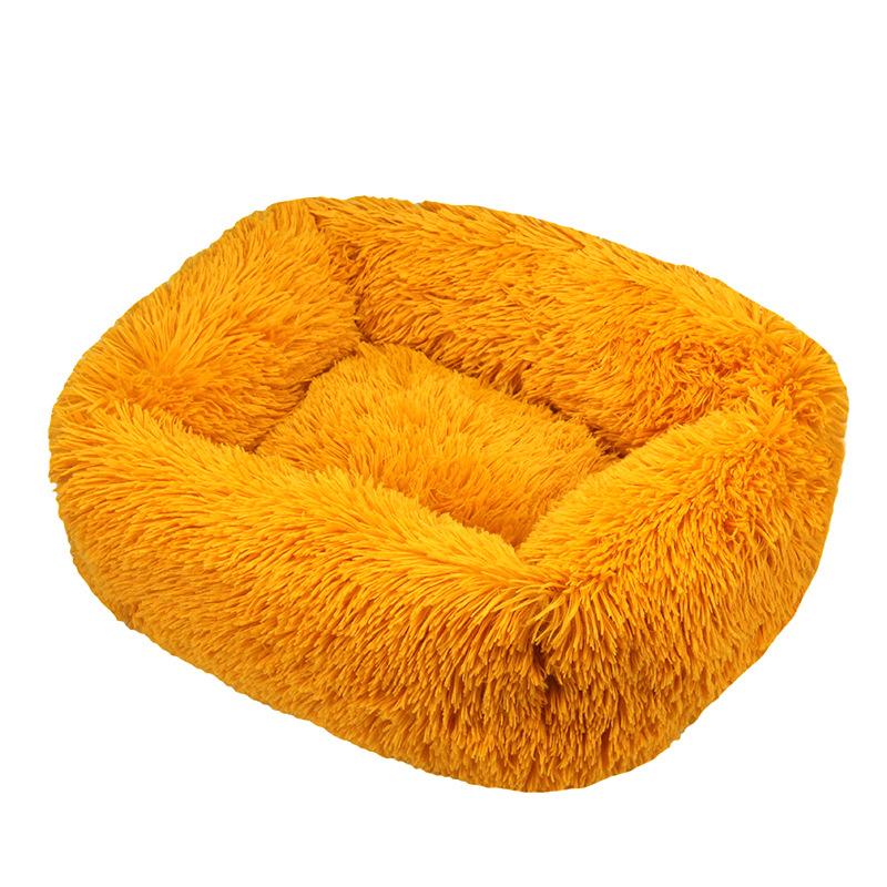 KFX-2057917 Cozy Winter Plush Pet Nest Mat in Various Colors and Sizes