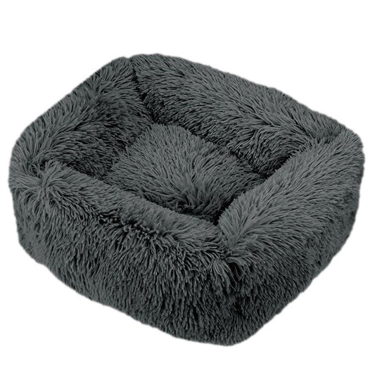KFX-2057917 Cozy Winter Plush Pet Nest Mat in Various Colors and Sizes