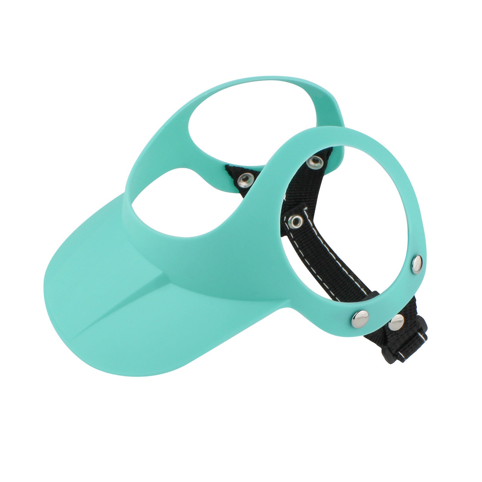 KFX-2058685 Outdoor Sunscreen Pet Sun Hat for All Seasons - Available in Blue, Pink, and Black
