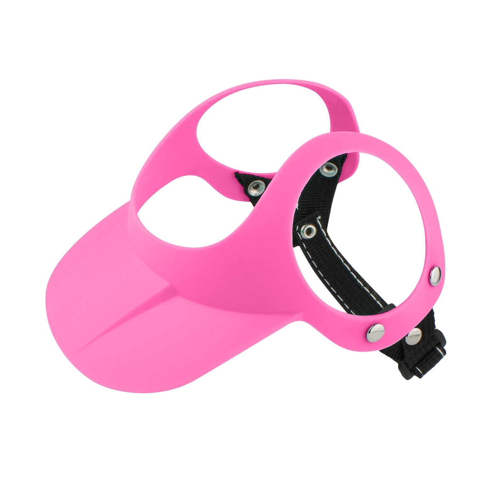KFX-2058685 Outdoor Sunscreen Pet Sun Hat for All Seasons - Available in Blue, Pink, and Black