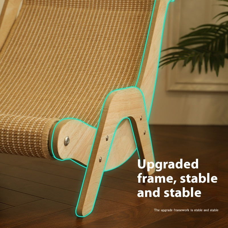 KFX-2059837 Sisal Cat Nest Area with Multi-Layer Board Cushion for Comfortable Relaxation