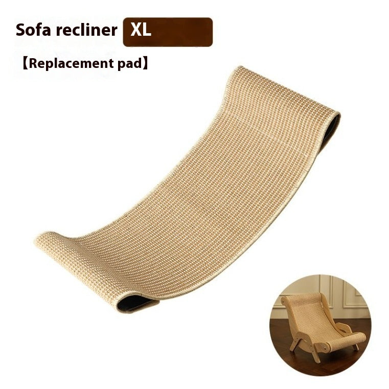 KFX-2059837 Sisal Cat Nest Area with Multi-Layer Board Cushion for Comfortable Relaxation