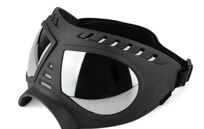 KFX-2061245 Comfortable Waterproof Pet Goggles for Large Dogs – Soft Frame Dog Sunglasses for Eye Protection