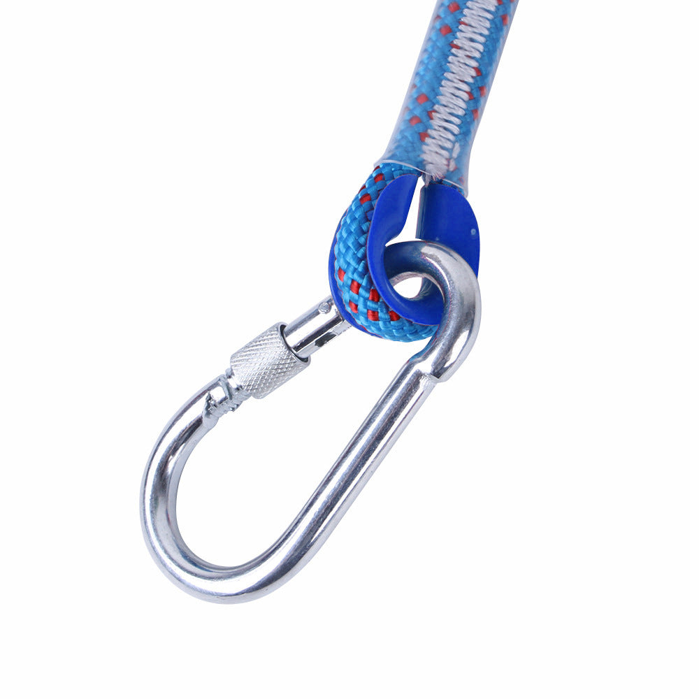 KFX-2065085 Stainless Steel Spring Suspension Toy with Cotton String for Outdoor Dog Training