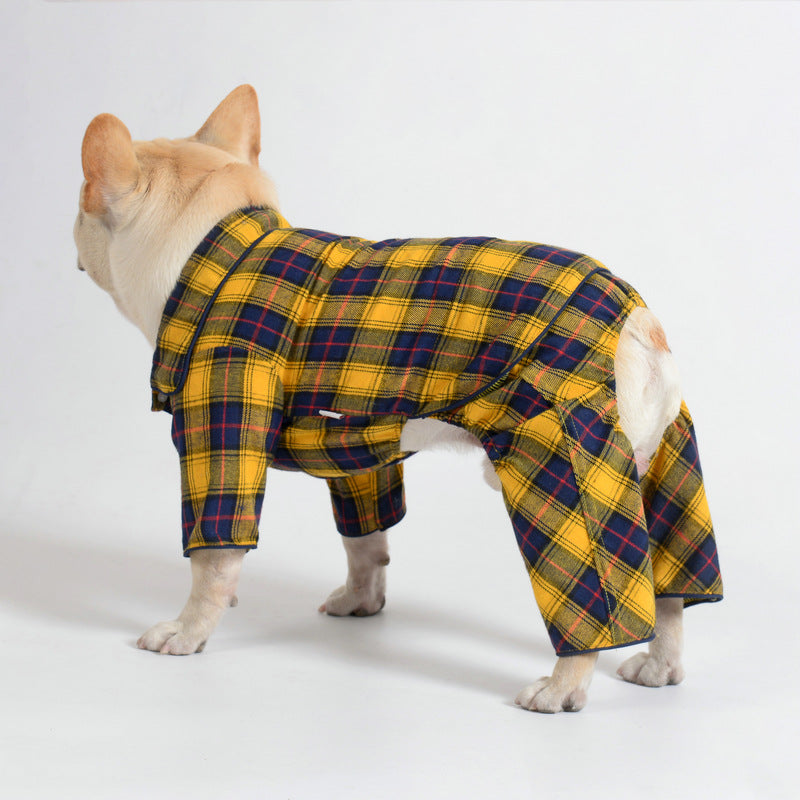 KFX-2065981 Casual Cotton Pet Shirt for Small Dogs - Multiple Sizes Available