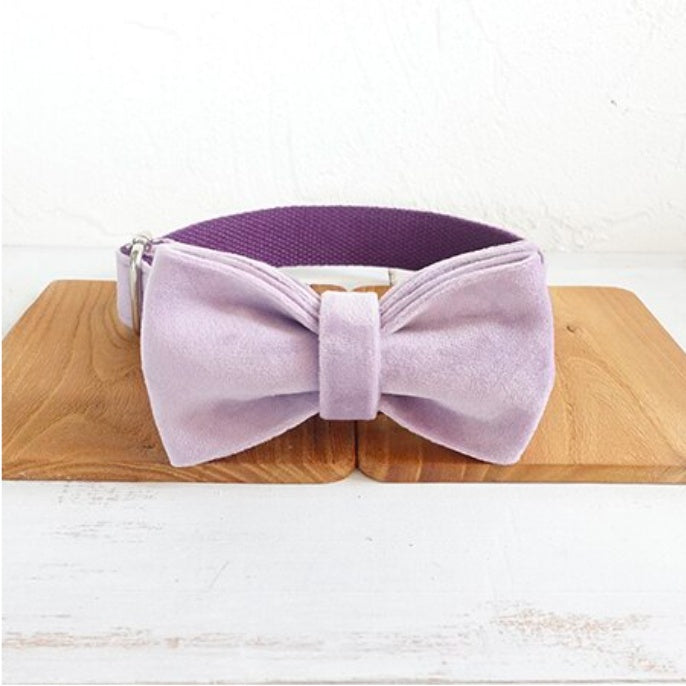 KFX-2067389 Light Purple Polyester Drawstring Traction Belt Set in Thick Velvet - Sizes XS to XL