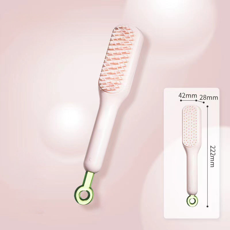 KFX-2072637 Gentle Grooming Brush for Small Dogs and Puppies with Dual-Sided Design