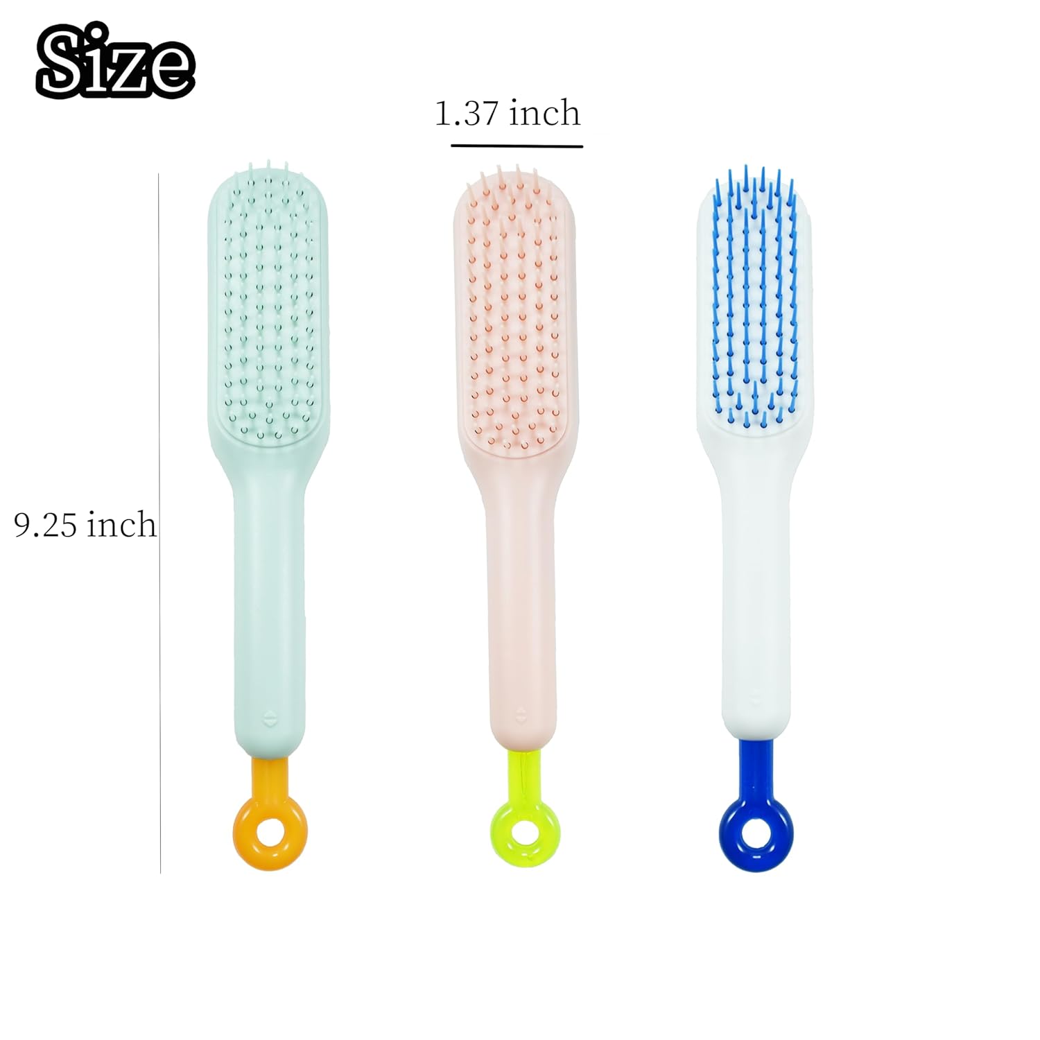 KFX-2072637 Gentle Grooming Brush for Small Dogs and Puppies with Dual-Sided Design