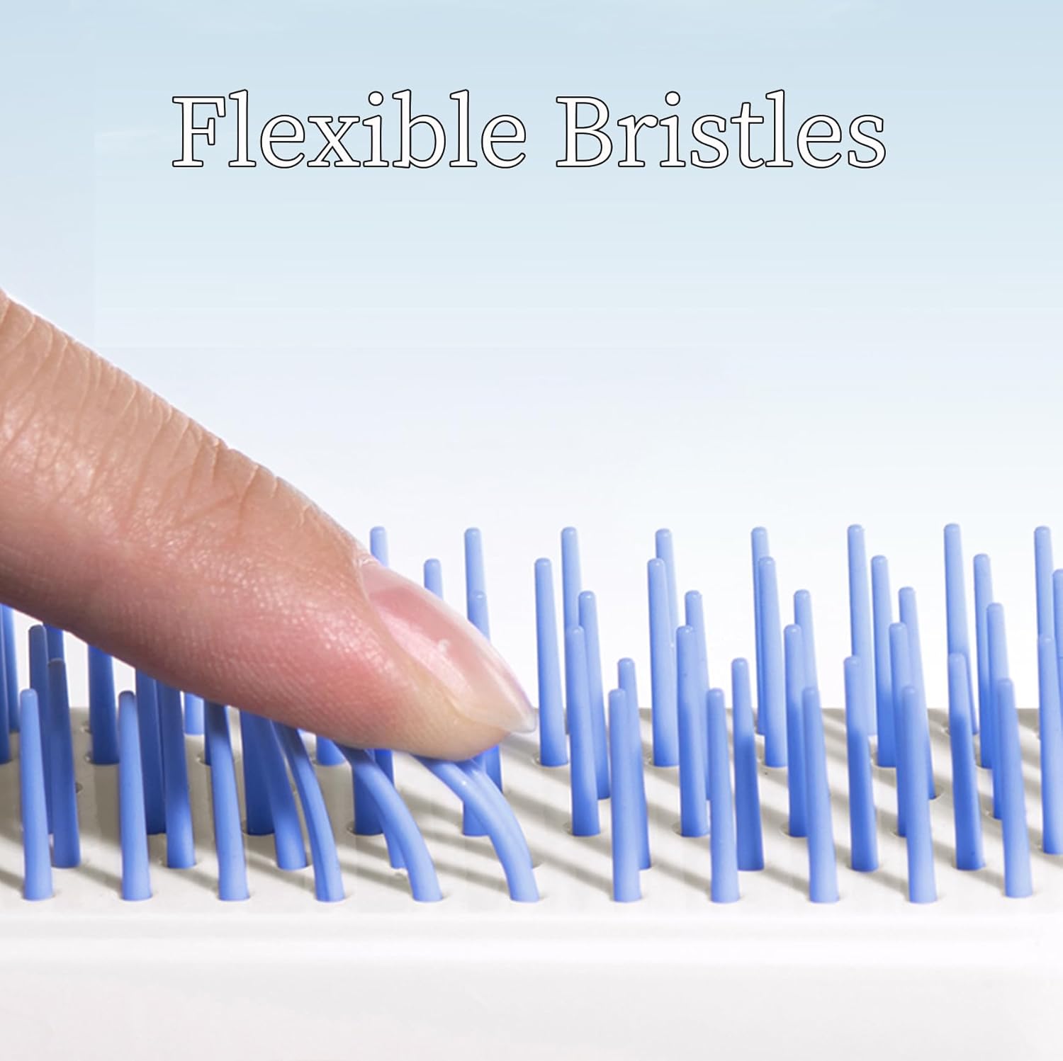 KFX-2072637 Gentle Grooming Brush for Small Dogs and Puppies with Dual-Sided Design