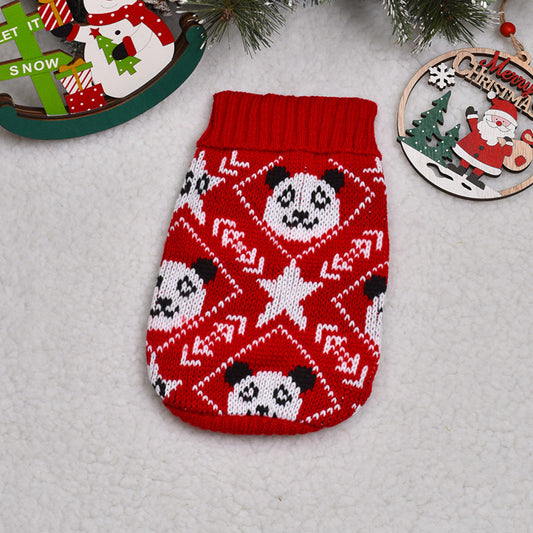 KFX-2073149 Thickened Winter Pet Clothing for Puppies in Various Colors and Sizes
